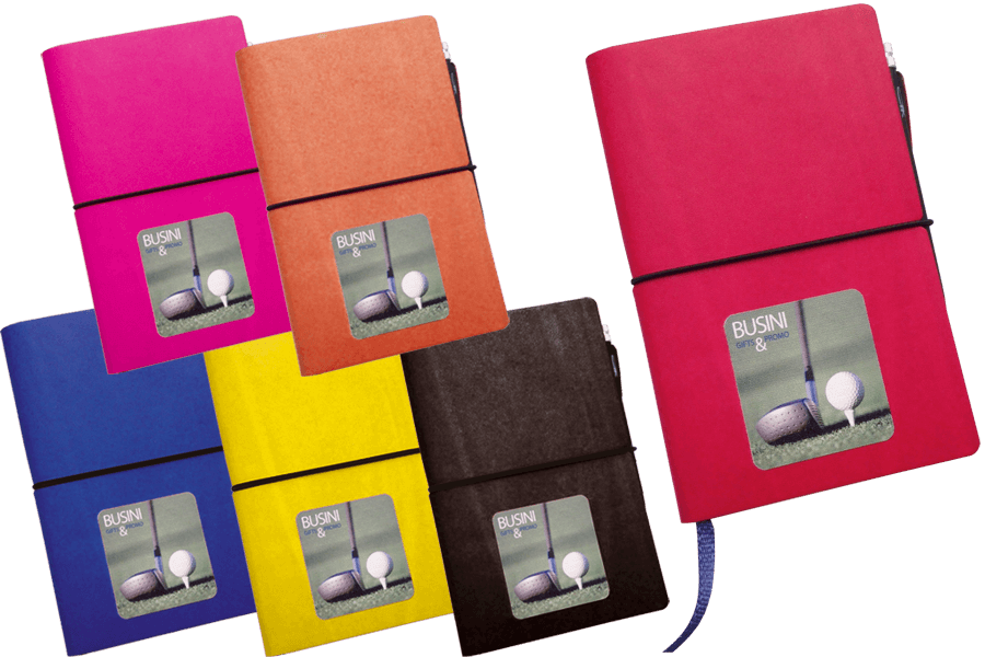 Golf notebook colori disponibili
