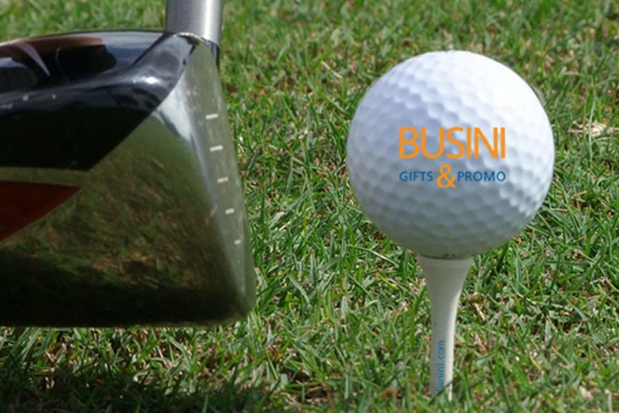 Esempio utilizzo kit palline da golf e tee